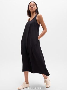 Athleta Black Presidio Traveler Maxi Dress XS/P
